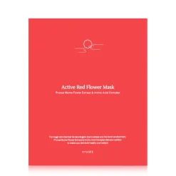 Active Red Flower Mask