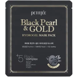 Black Pearl & Gold Hydrogel Mask Pack