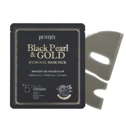Black Pearl & Gold Hydrogel Mask Pack