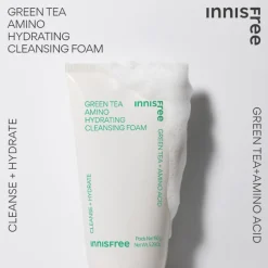 Green Tea Amino Hydrating Cleansing Foam