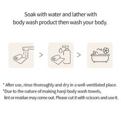 Hanji Body Wash Towel