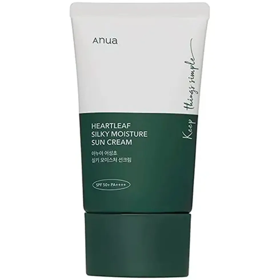 Heartleaf Silky Moisture Sun Cream