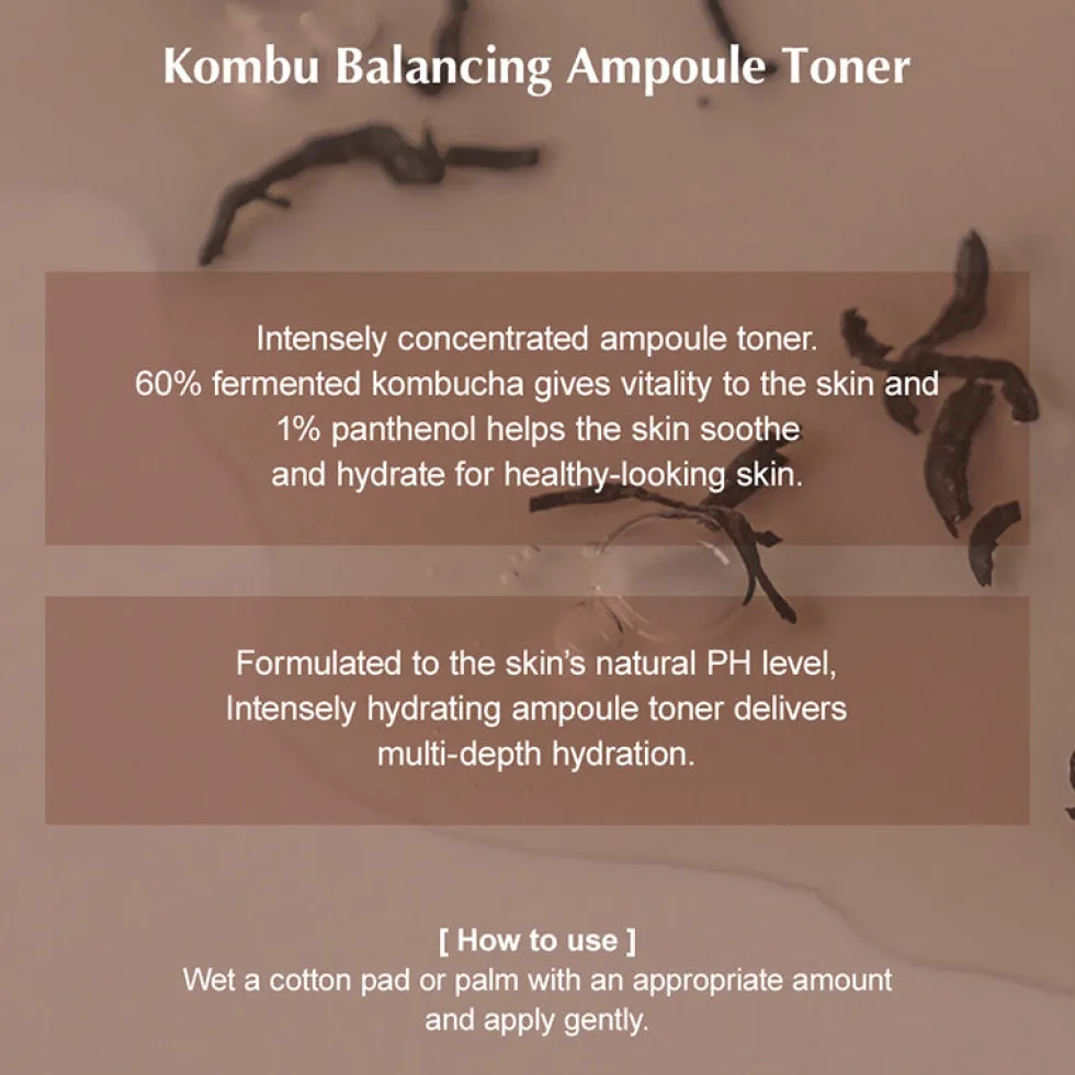 Kombu Balancing Ampoule Toner