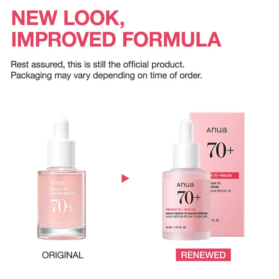Peach 70% Niacin Serum
