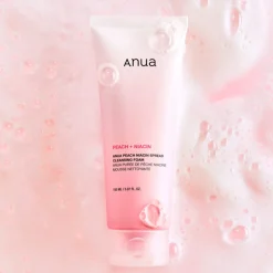 Peach Niacin Spread Cleansing Foam