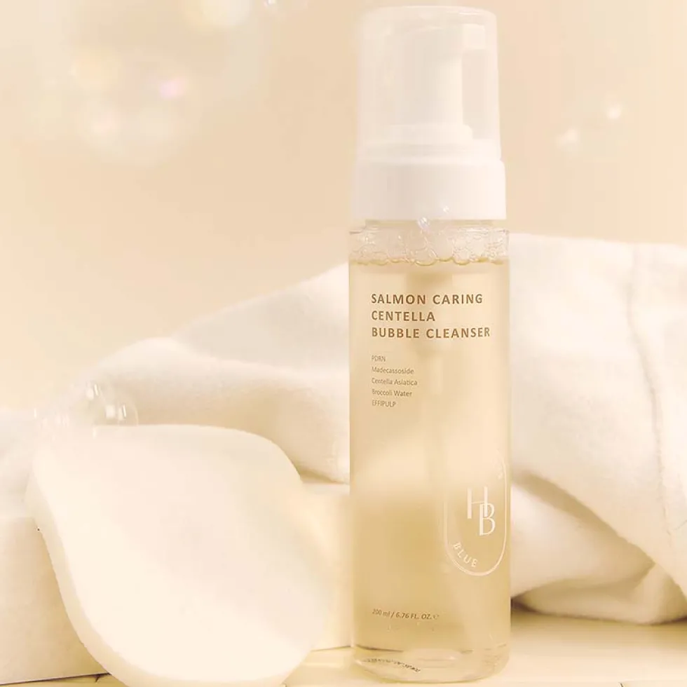 Salmon Caring Centella Bubble Cleanser